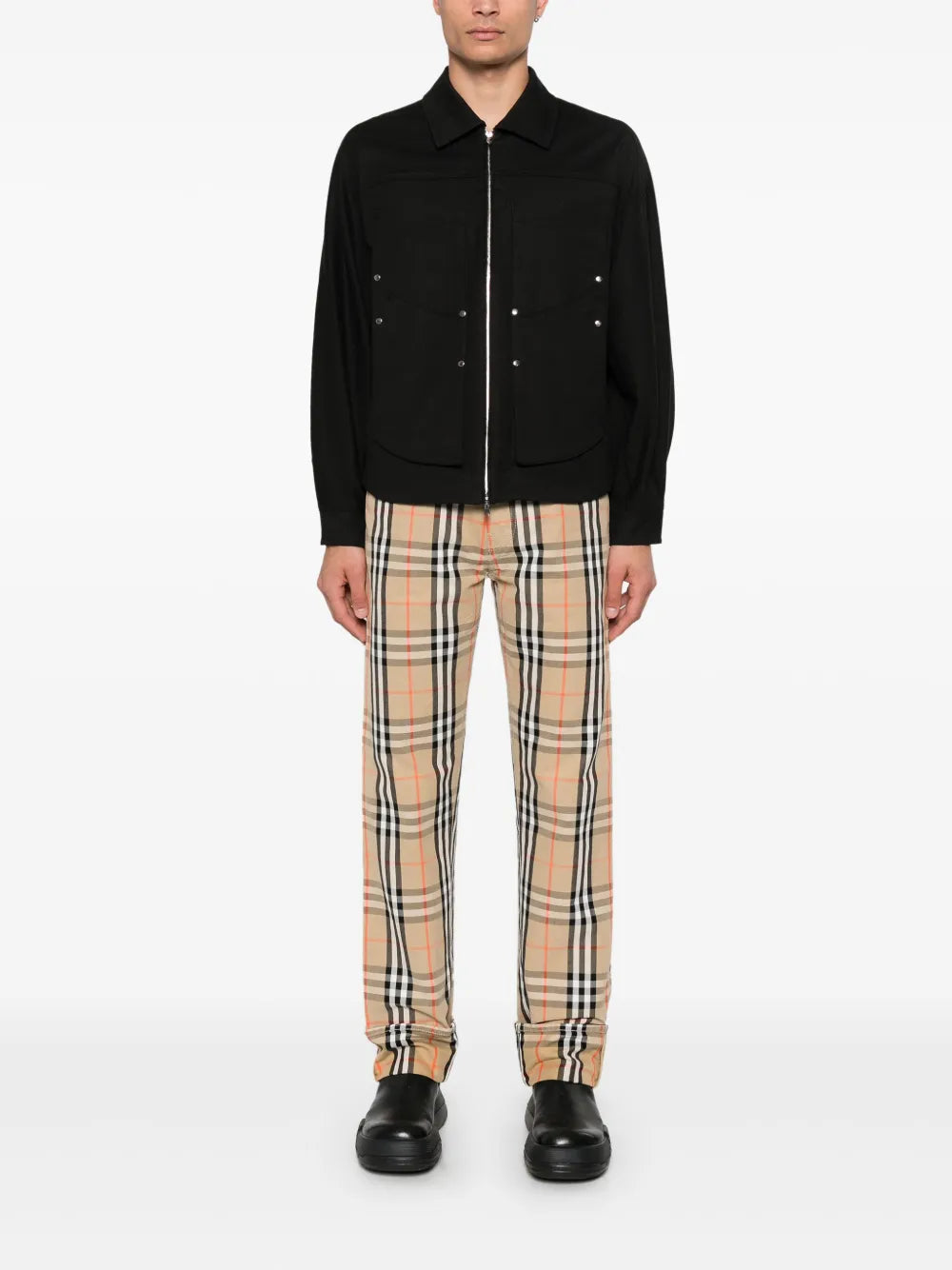 Checkered Pants
