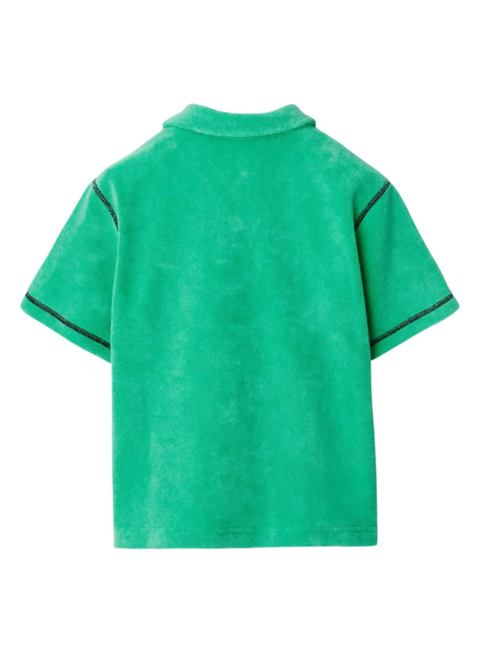 Burberry Boys EKD Towelling Polo Shirt