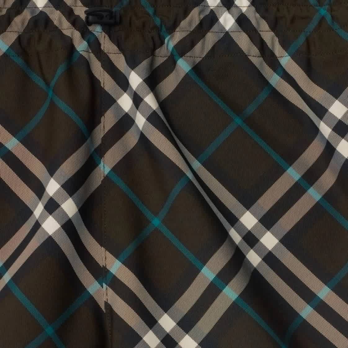 Burberry Checkered Drawcord Shorts
