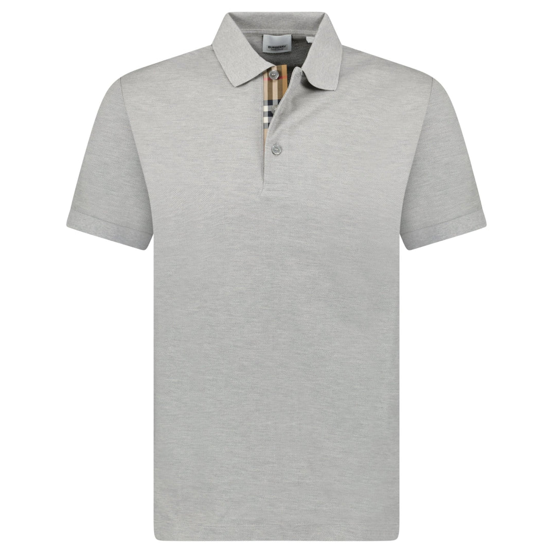Burberry 'Hartford' Check Polo Grey