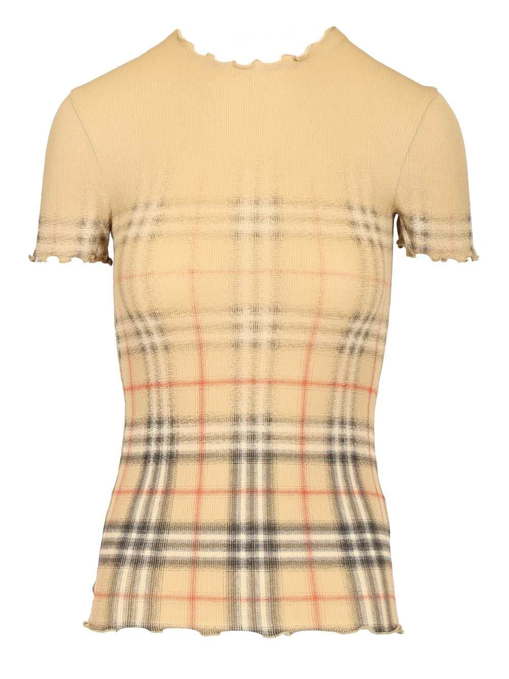 Burberry Women Blend Check Sweater